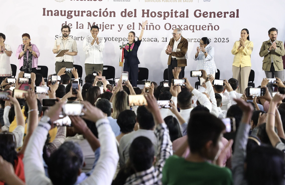 Gobierno federal inaugura en Oaxaca Hospital de la Mujer y la Niñez ...