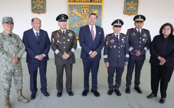 Puebla fortalece construcción de paz y confianza con nuevo mando de Guardia Nacional