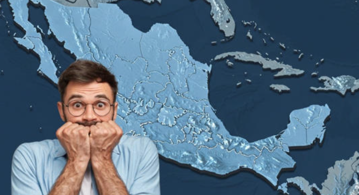 México recibe doble frente frío. Habrá bajas temperaturas y lluvias este fin de semana