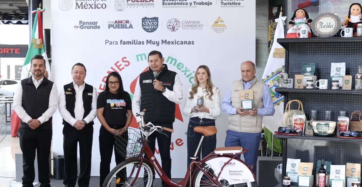  Puebla impulsa productos poblanos y es epicentro comercial con “Viernes muy mexicano”