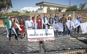 Arranca Omar Muñoz construcción de Subcomandancia de Policía de San Lorenzo Almecatla