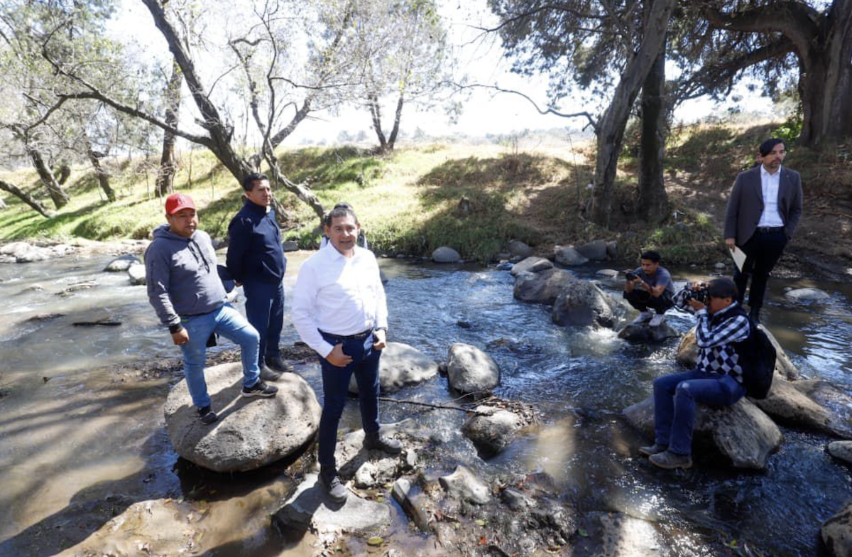 Rescate histórico del Río Atoyac es una realidad . Solo faltaba voluntad: Armenta