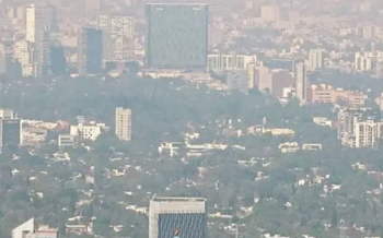 Continúa contingencia ambiental en la capital del país