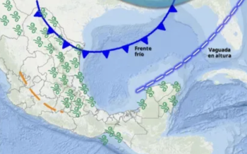Llega el frente frío 38 . Se esperan 10 más en esta temporada