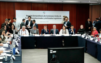 Comisiones del Senado aprueban  el Plan B de la Reforma Electoral.