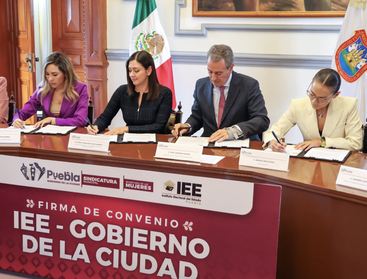 IEE y Gobierno de la Ciudad e Puebla firman convenio para erradicar ...