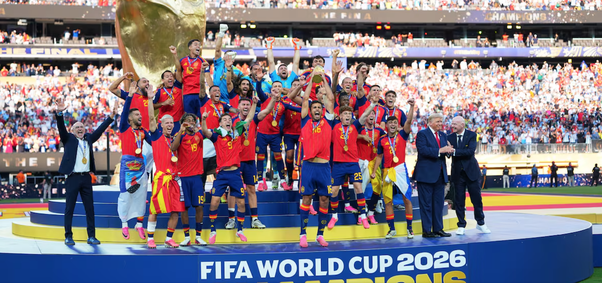 España domina y consigue su segundo campeonato mundial de futbol