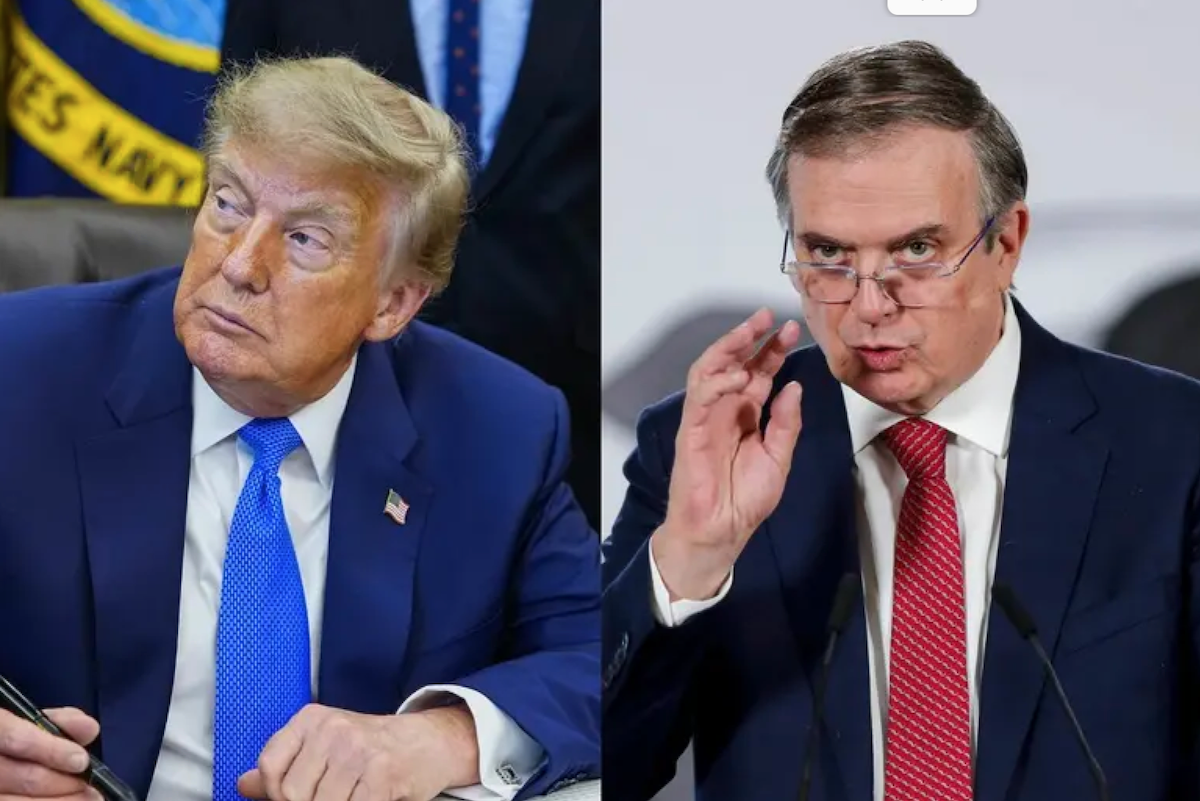 Trump anuncia un “nuevo acuerdo” comercial con México. Ebrard asegura estar cerca de 