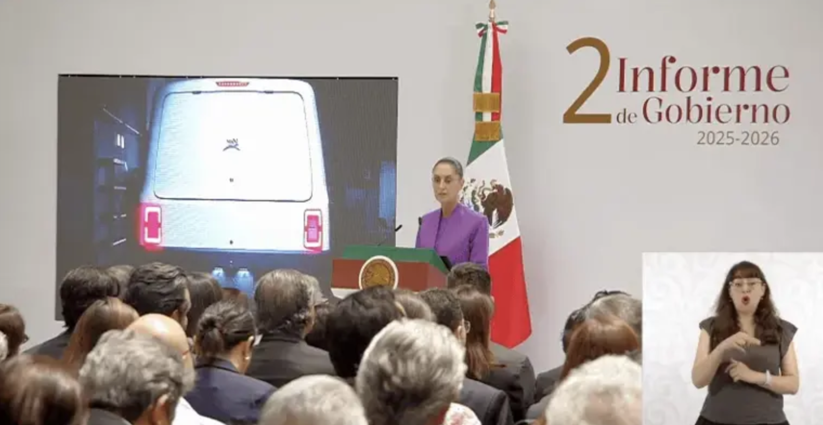 Sheinbaum reporta inversión extranjera récord y estabilidad económica durante Segundo Informe de Gobierno