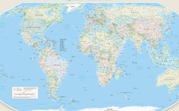 ONU aprueba nuevo mapa que refleje el verdadero tamaño de los continentes