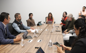 Dialoga el diputado Jaime Aurioles con la comunidad científica para sentar las bases de una legislación y financiamiento a largo plazo